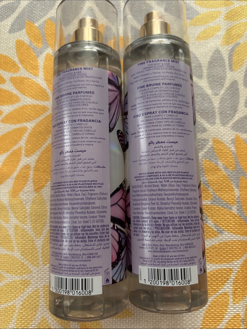 Bath and body works- Butterfly Fragrance mist set of 2 - Picture 2 of 2